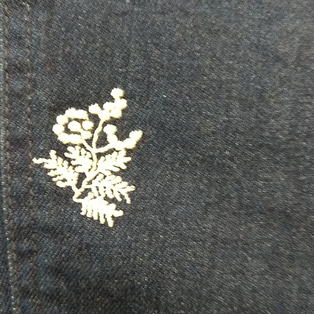 Stella McCartney Embroidered Denim Shorts - Picture 6 of 6